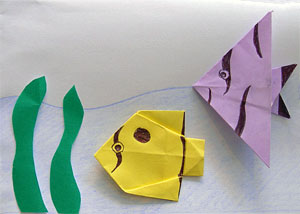 pesci origami